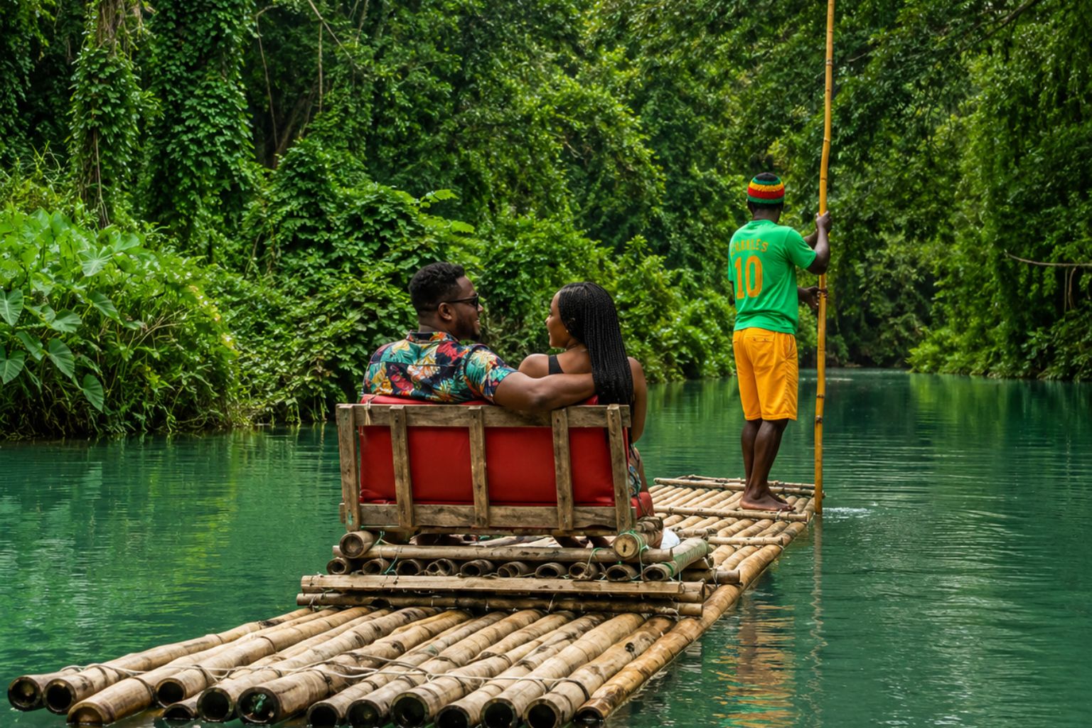 Lethe River Bamboo Rafting
